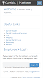 Mobile Screenshot of carrickplatform.com
